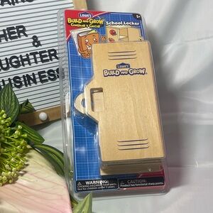 Lowe's Build and Grow Wooden School Locker